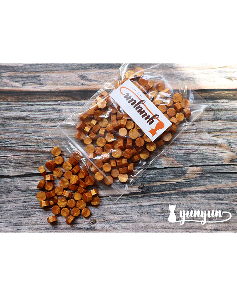 Lacre Cobre Dorado - 1000 pzas