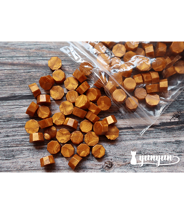 Lacre Cobre Dorado - 1000 pzas