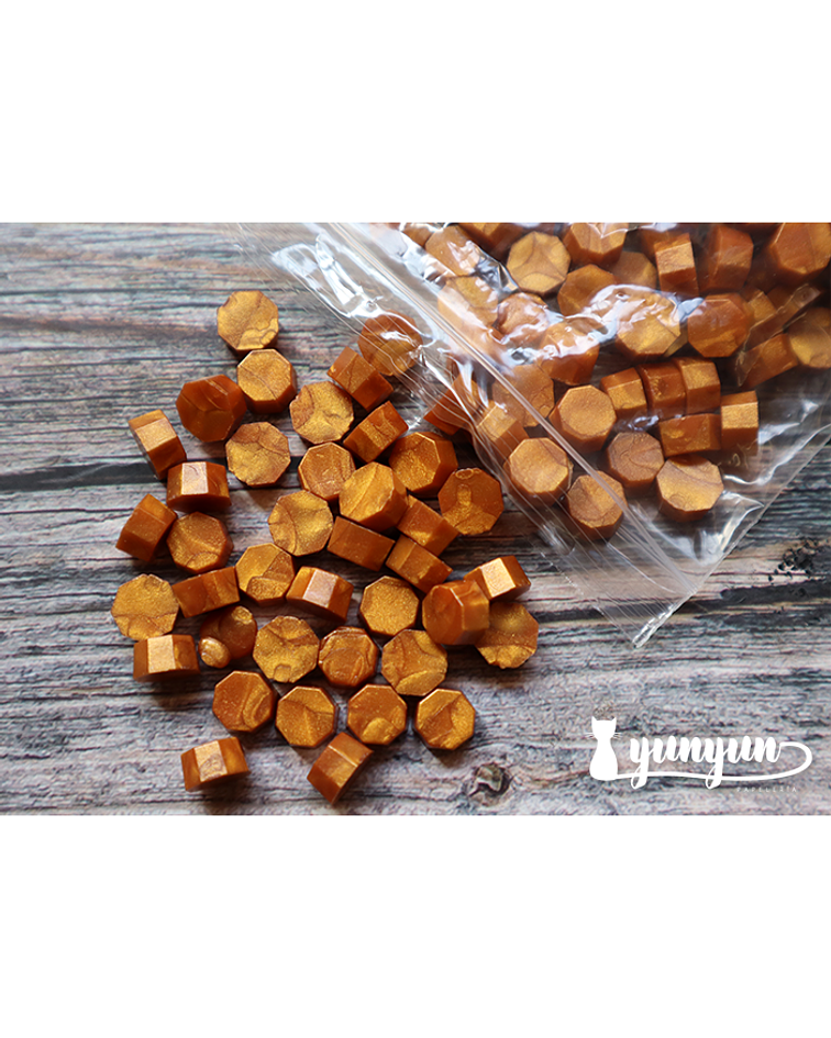 Lacre Cobre Dorado - 1000 pzas