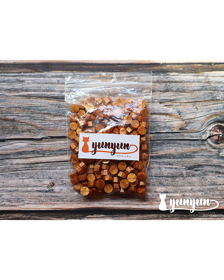 Lacre Cobre Dorado - 1000 pzas