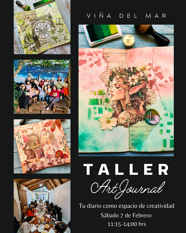 Taller Art Journal Viña del Mar - 7 de febrero