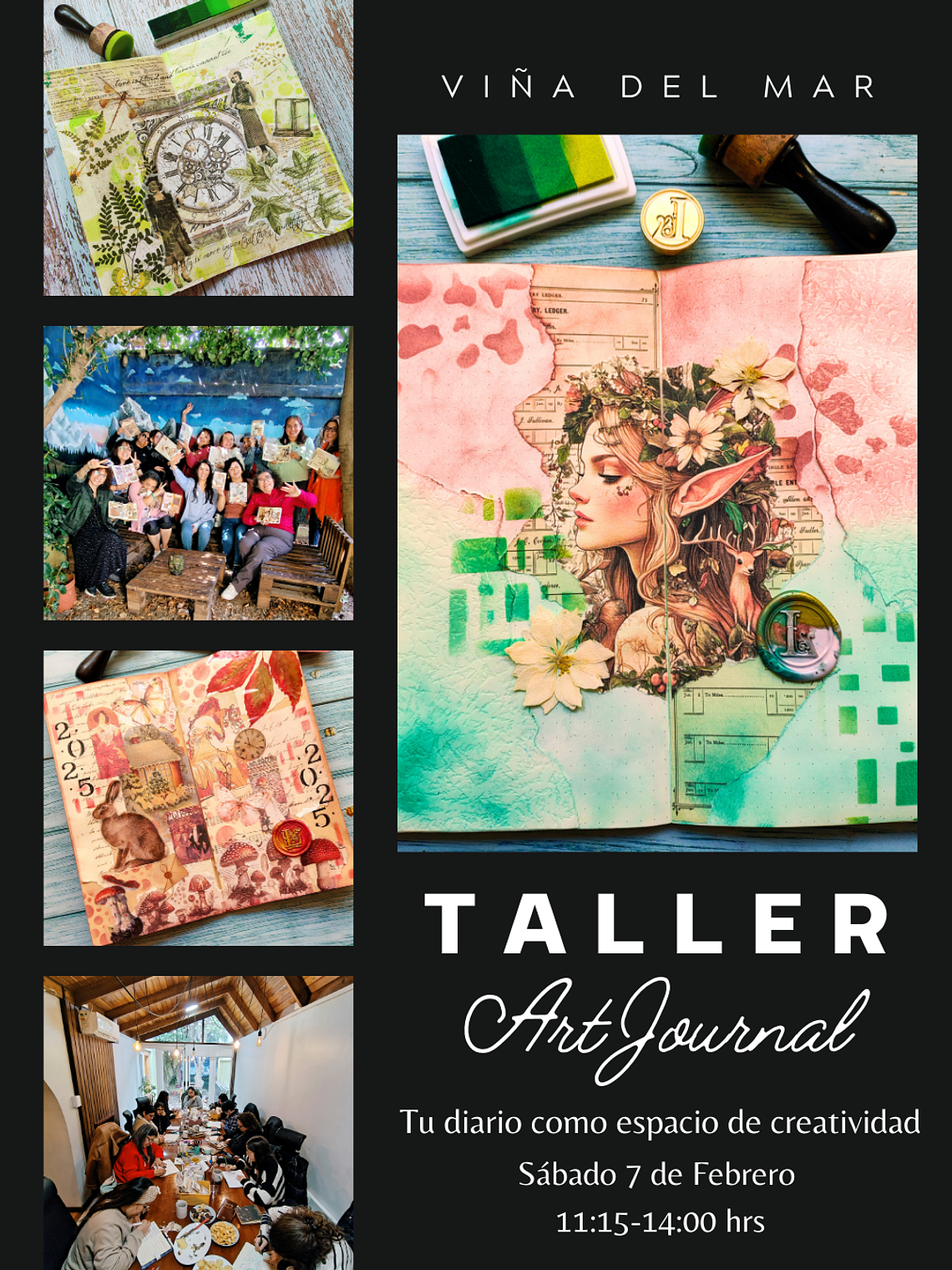 Taller Art Journal Viña del Mar - 7 de febrero 1