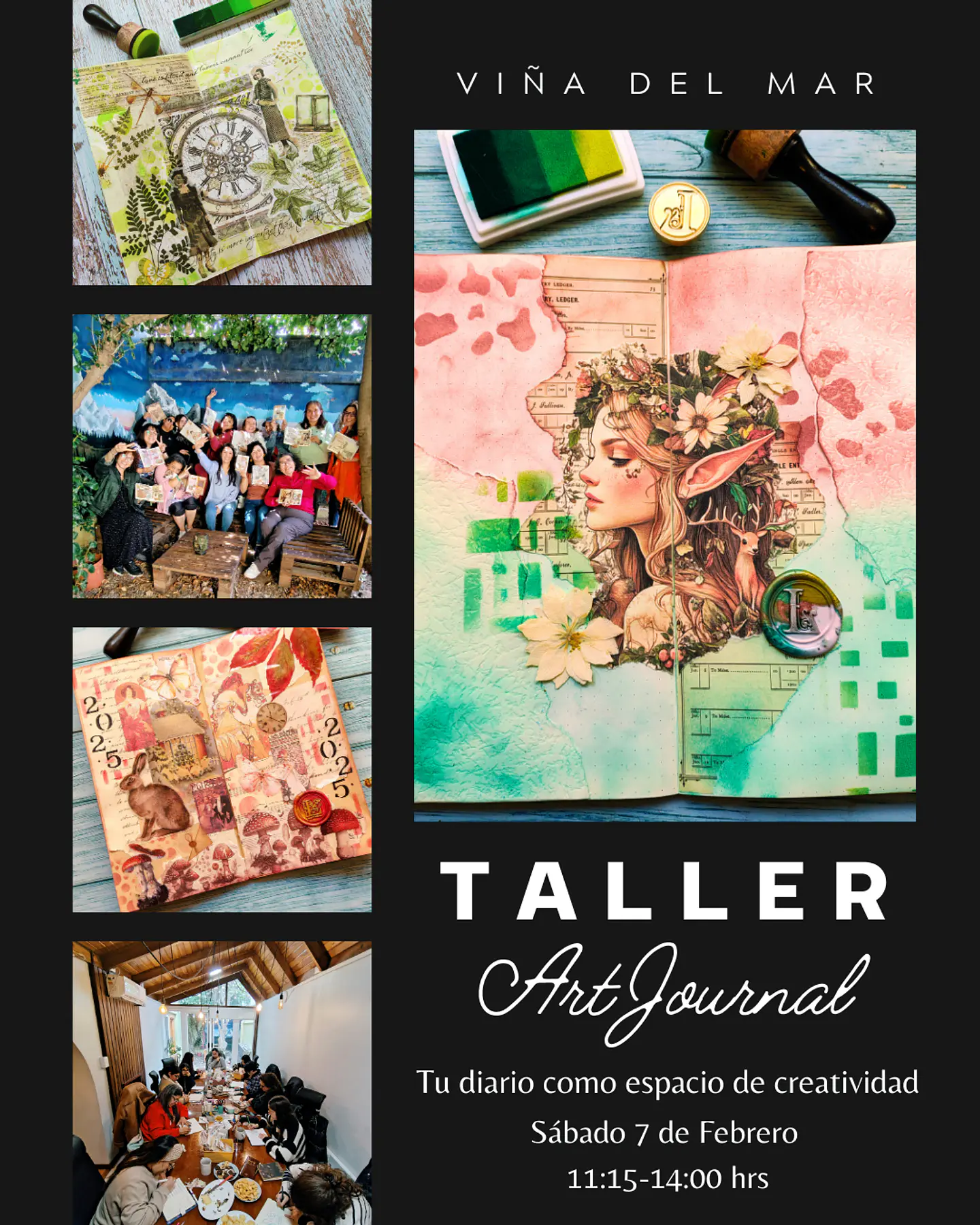 Taller Art Journal Viña del Mar - 7 de febrero 1