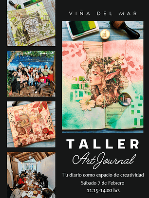 Taller Art Journal Viña del Mar - 7 de febrero