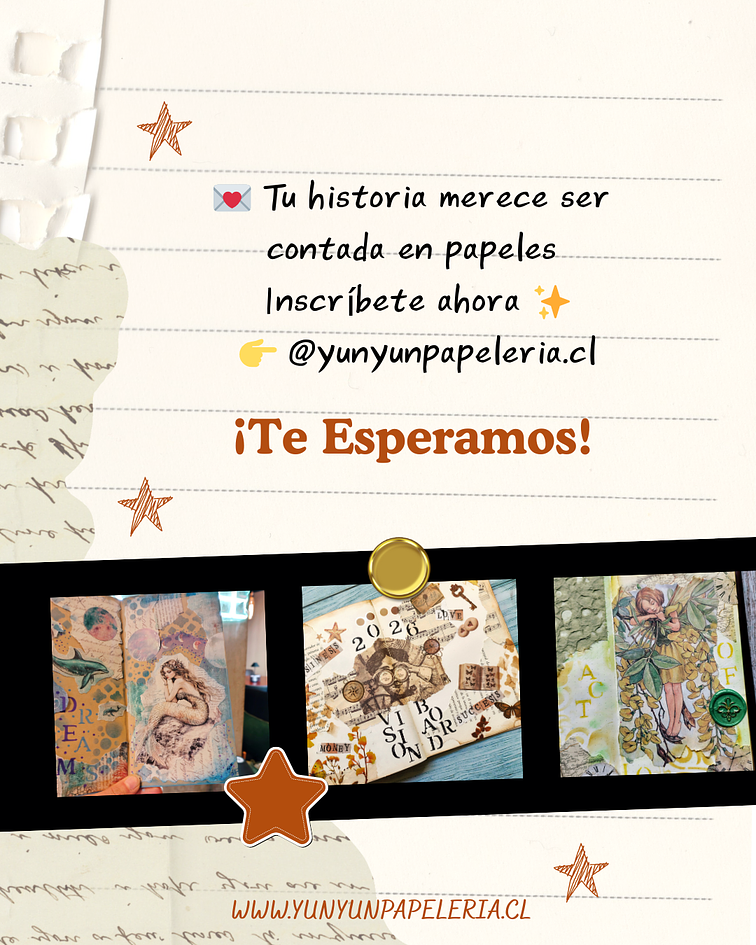 Taller Art Journal: Memorias en papel - Sábado 28 de Febrero -  Viña del Mar