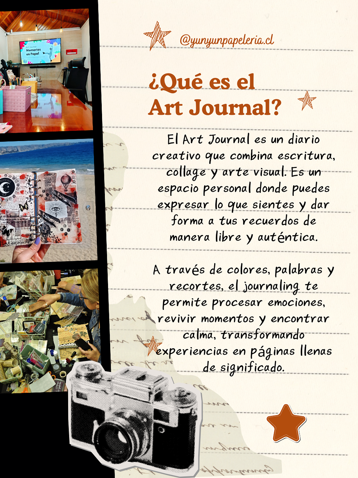 Taller Art Journal: Memorias en papel - Sábado 28 de Febrero -  Viña del Mar 2