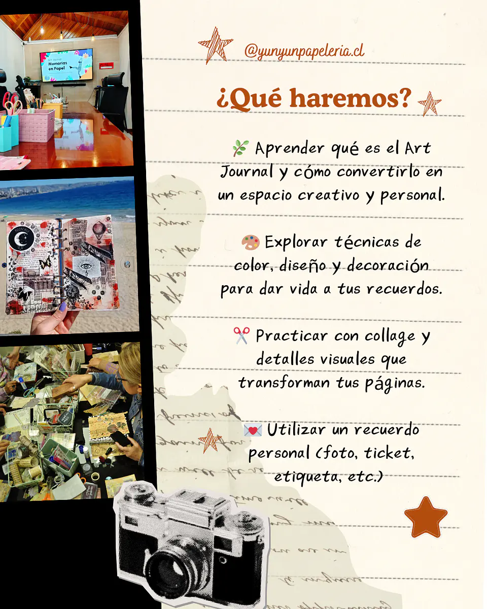 Taller Art Journal: Memorias en papel - Sábado 28 de Febrero -  Viña del Mar 6