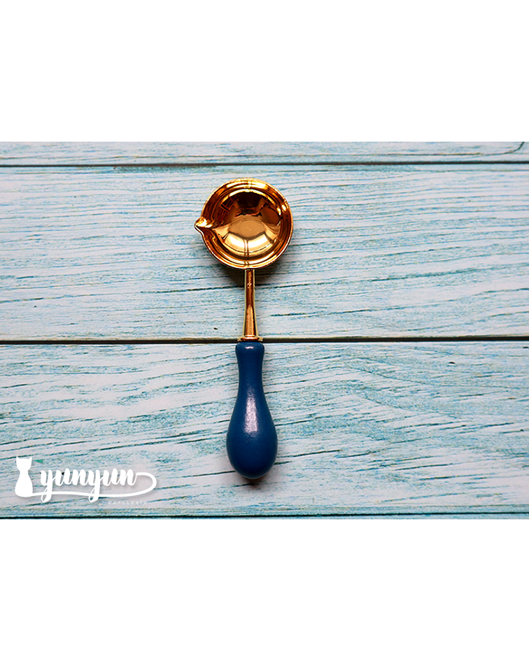 Cuchara para Lacre (3cm) - Azul