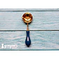 Cuchara para Lacre (3cm) - Azul - Miniatura 1