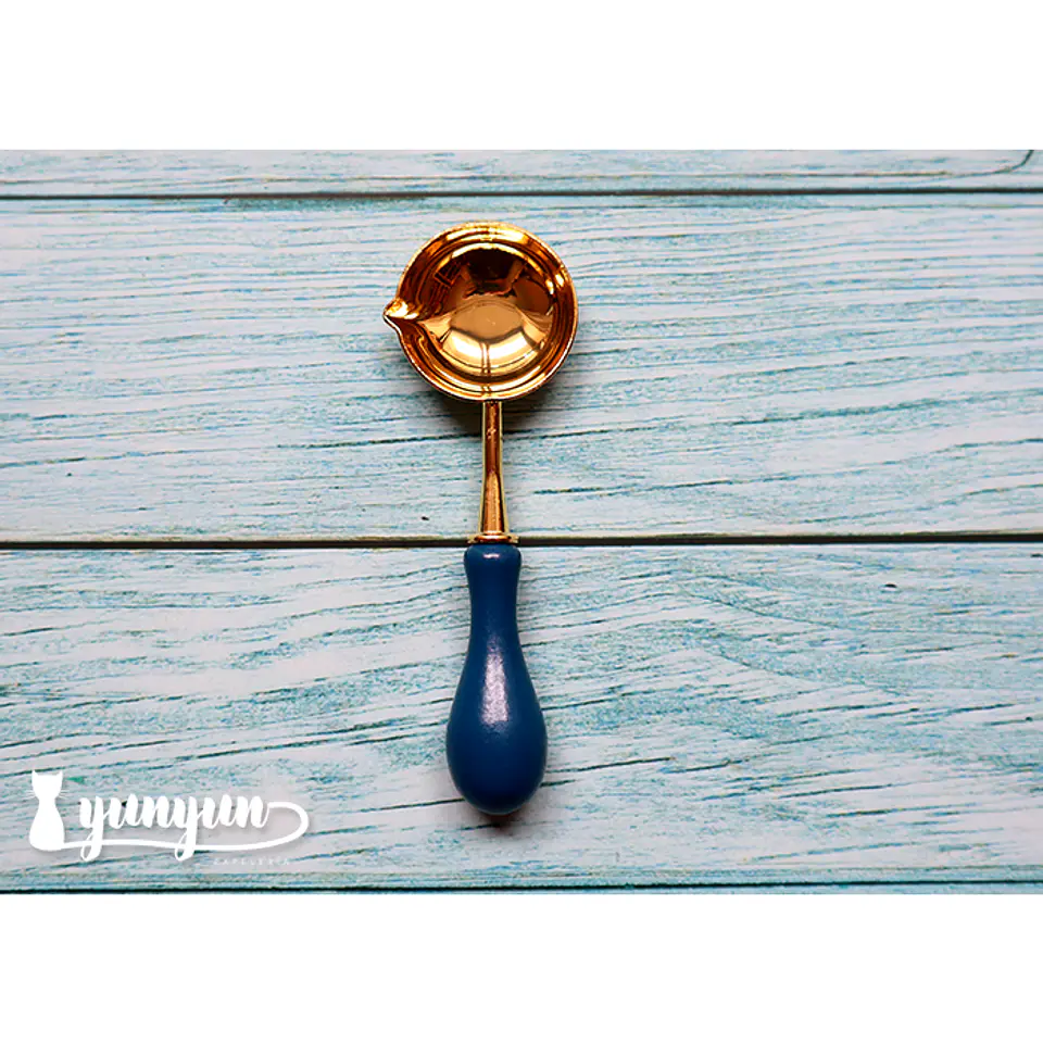 Cuchara para Lacre (3cm) - Azul 1