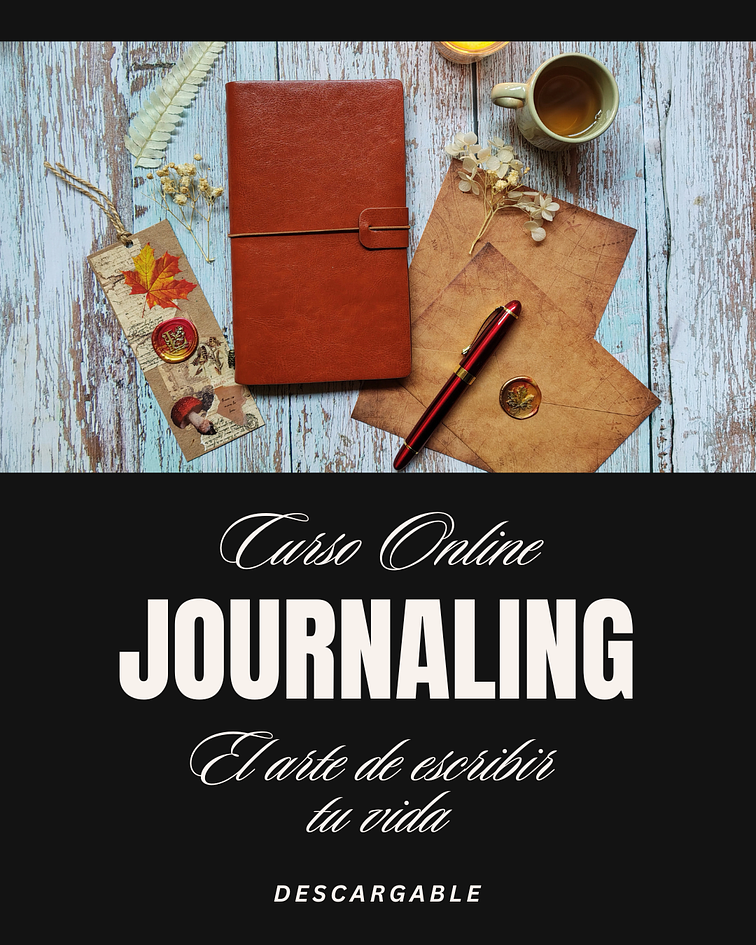 Curso Online Journaling: El Arte de Escribir tu Vida- (Descargable)