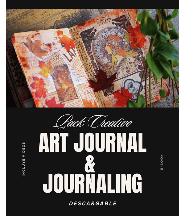 Pack Creativos: Art Journal & Journaling - (Descargable)