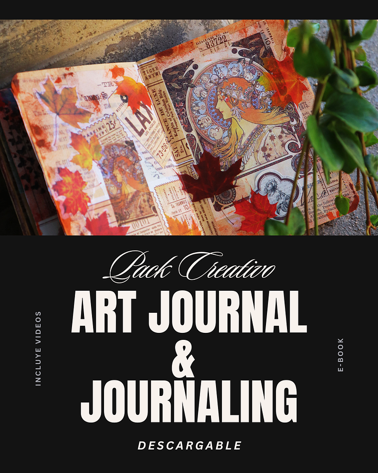 Pack Creativos: Art Journal & Journaling - (Descargable)