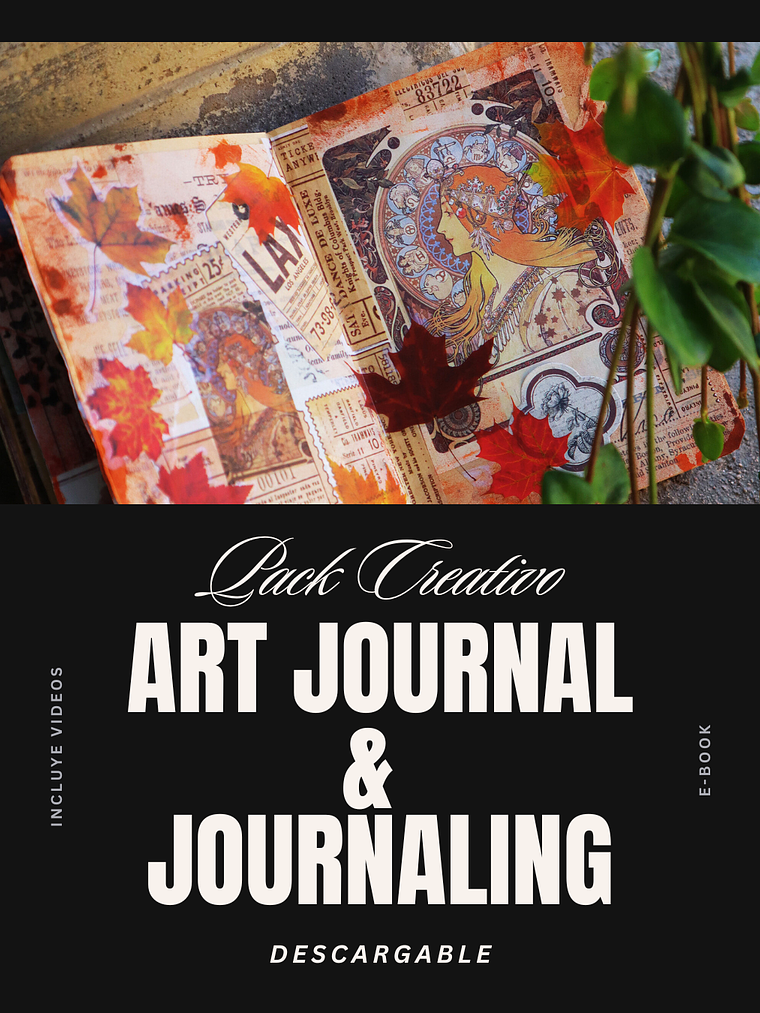 Pack Creativos: Art Journal & Journaling - (Descargable) 1