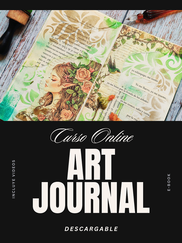 Curso Online Art Journal: Una exploración creativa a través del diseño y el color - (Descargable) 1