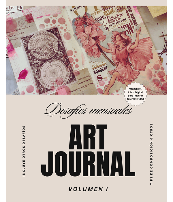eBook: Desafios Creativos Art Journal & Otros - Volumen I