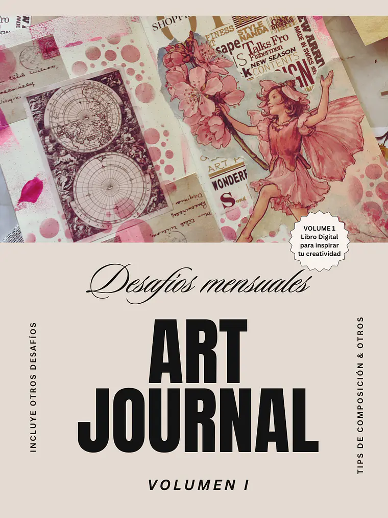 eBook: Desafios Creativos Art Journal & Otros - Volumen I 1