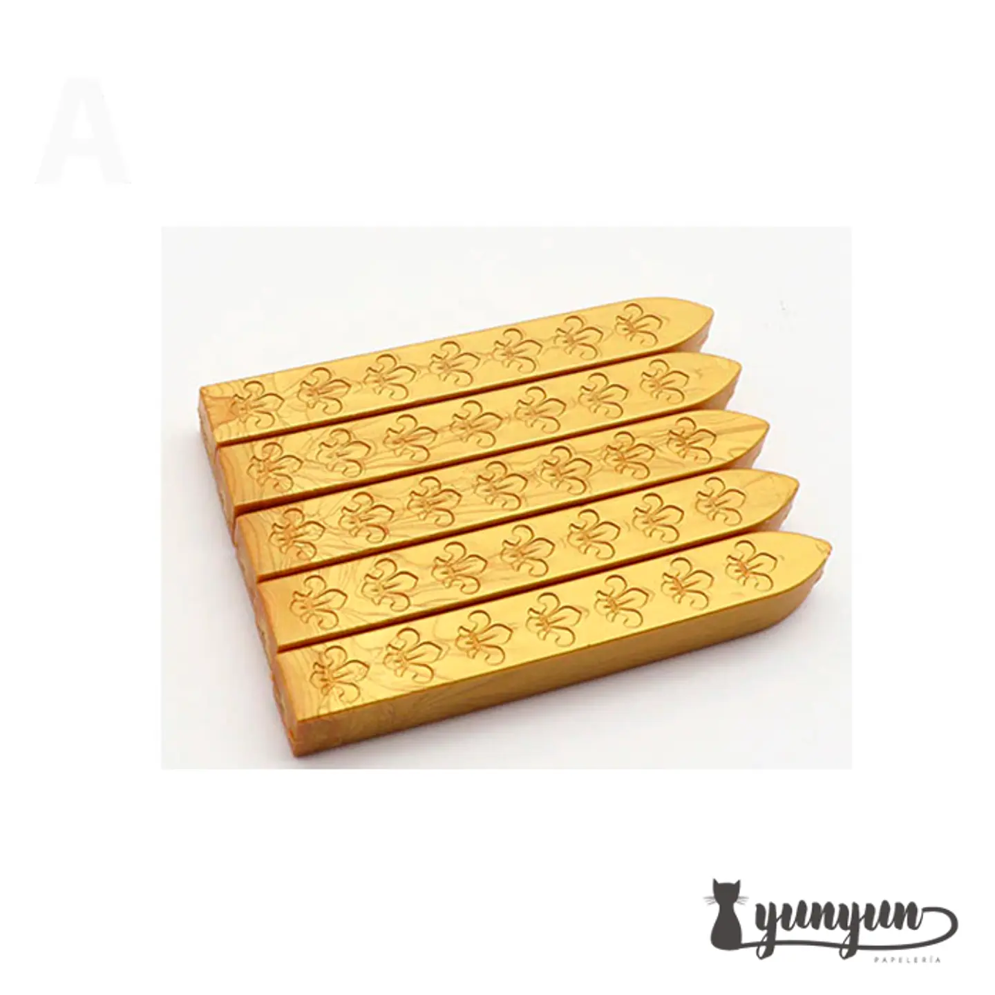 Set Barra Lacre Dorado - 5 pza 1