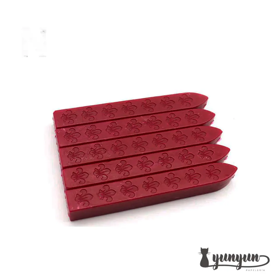 Set Barra Lacre Burdeo - 5 pza 1