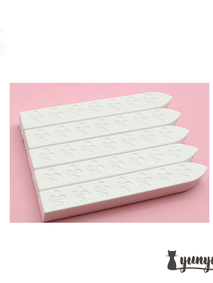 Set Barra Lacre Blanco - 5 pza