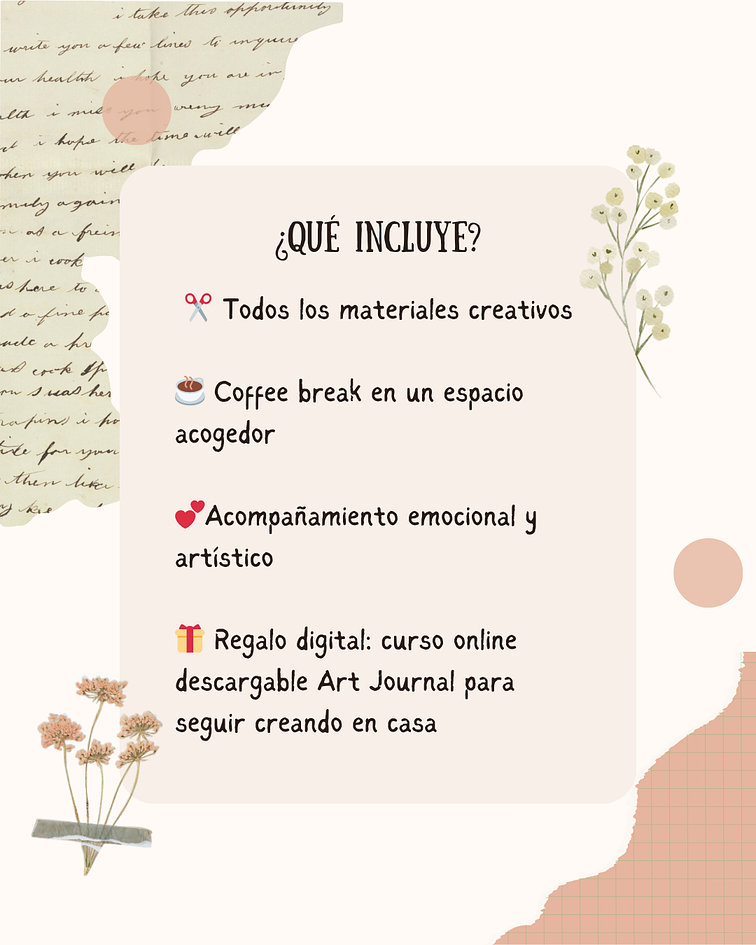 Taller Art Journal: Liberación de emociones - Sábado 11 de abril -  Viña del Mar