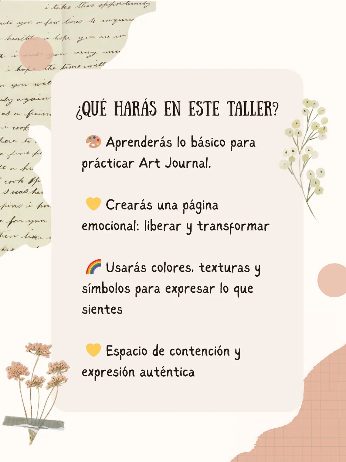 Taller Art Journal: Liberación de emociones - Sábado 11 de abril -  Viña del Mar 4