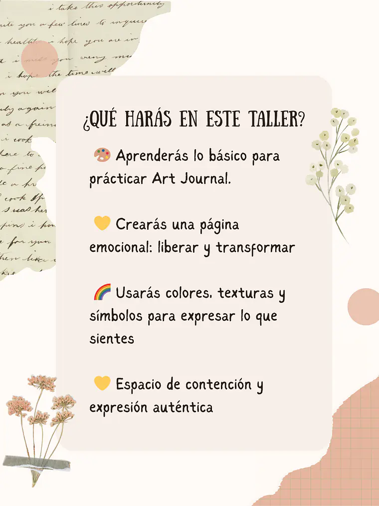Taller Art Journal: Liberación de emociones - Sábado 11 de abril -  Viña del Mar 4