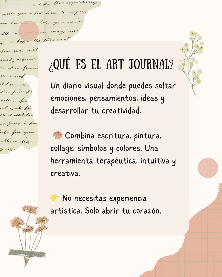 Taller Art Journal: Liberación de emociones - Sábado 11 de abril -  Viña del Mar