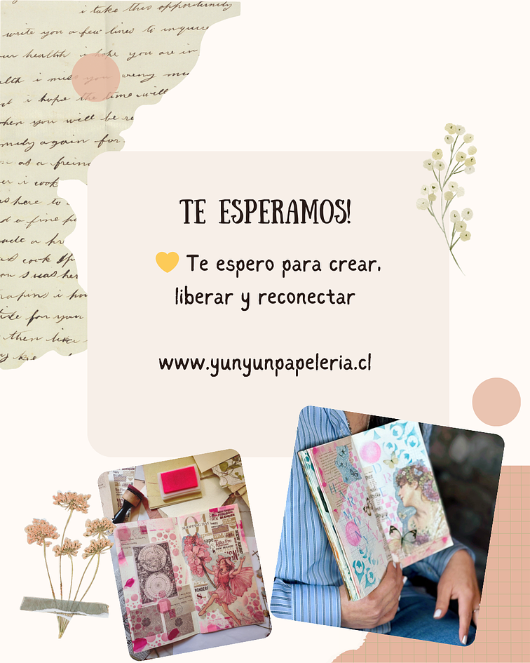 Taller Art Journal: Liberación de emociones - Sábado 11 de abril -  Viña del Mar