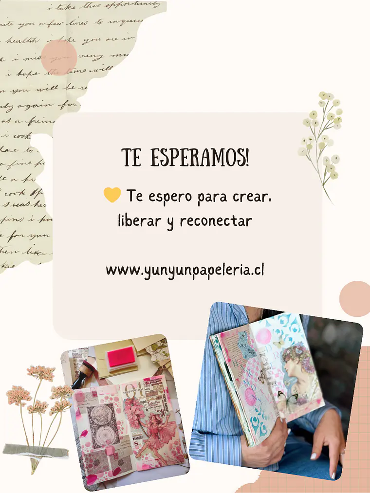 Taller Art Journal: Liberación de emociones - Sábado 11 de abril -  Viña del Mar 6