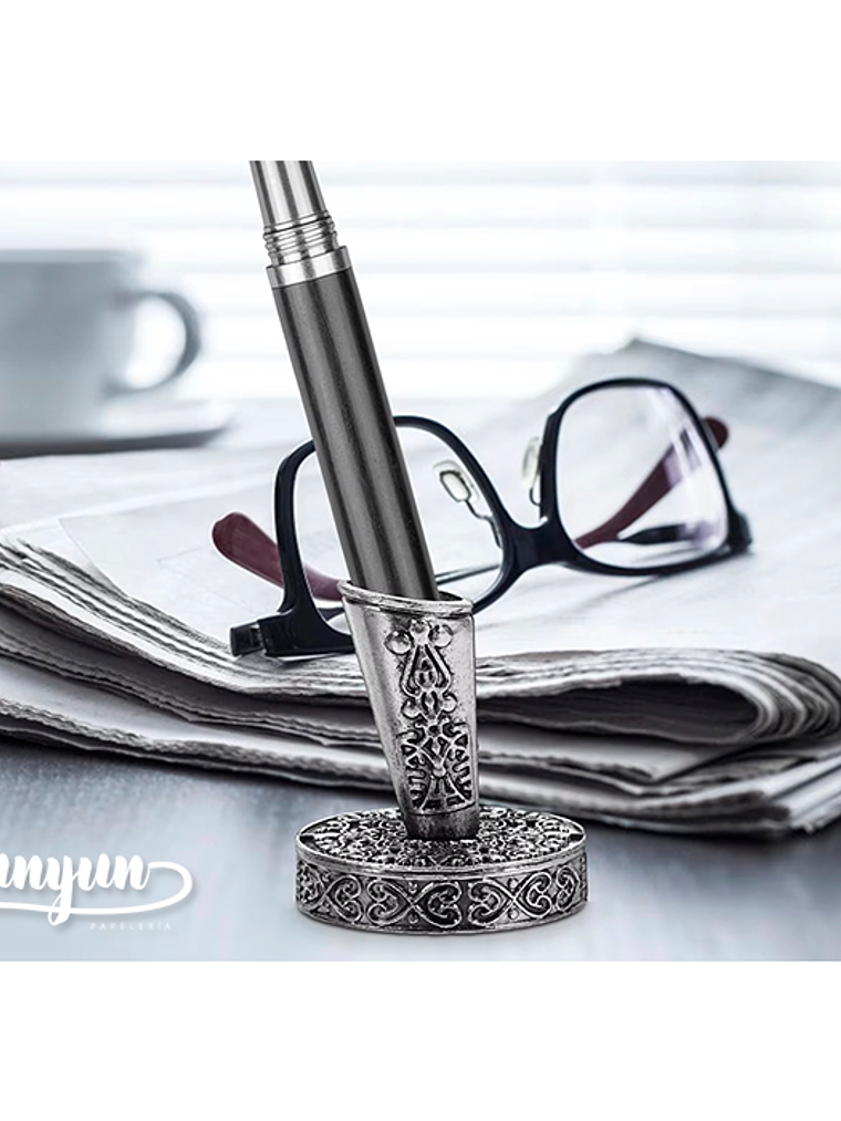 Posa Pluma Plateado 2