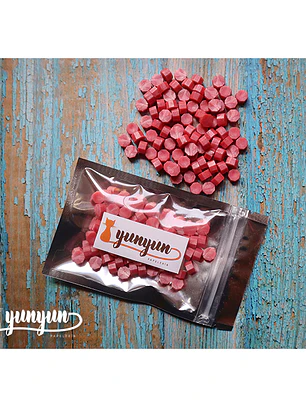 Lacre Sandía Perlado - 500 pzas