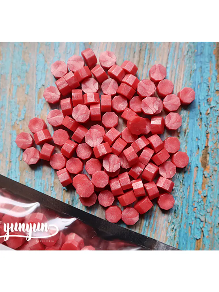 Lacre Sandía Perlado - 500 pzas 3