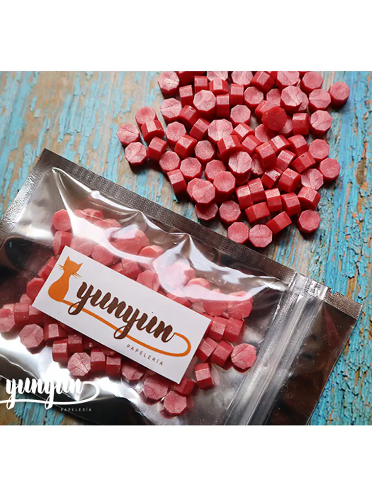 Lacre Sandía Perlado - 100 pzas 4