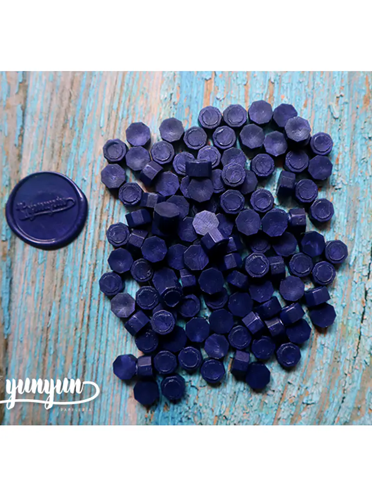 Lacre Azul Oscuro Perlado - 1000 pzas 2