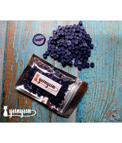 Lacre Azul Oscuro Perlado - 1000 pzas