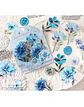 Stickers Mix Flores Vintage - 40 pzas - Miniatura 6