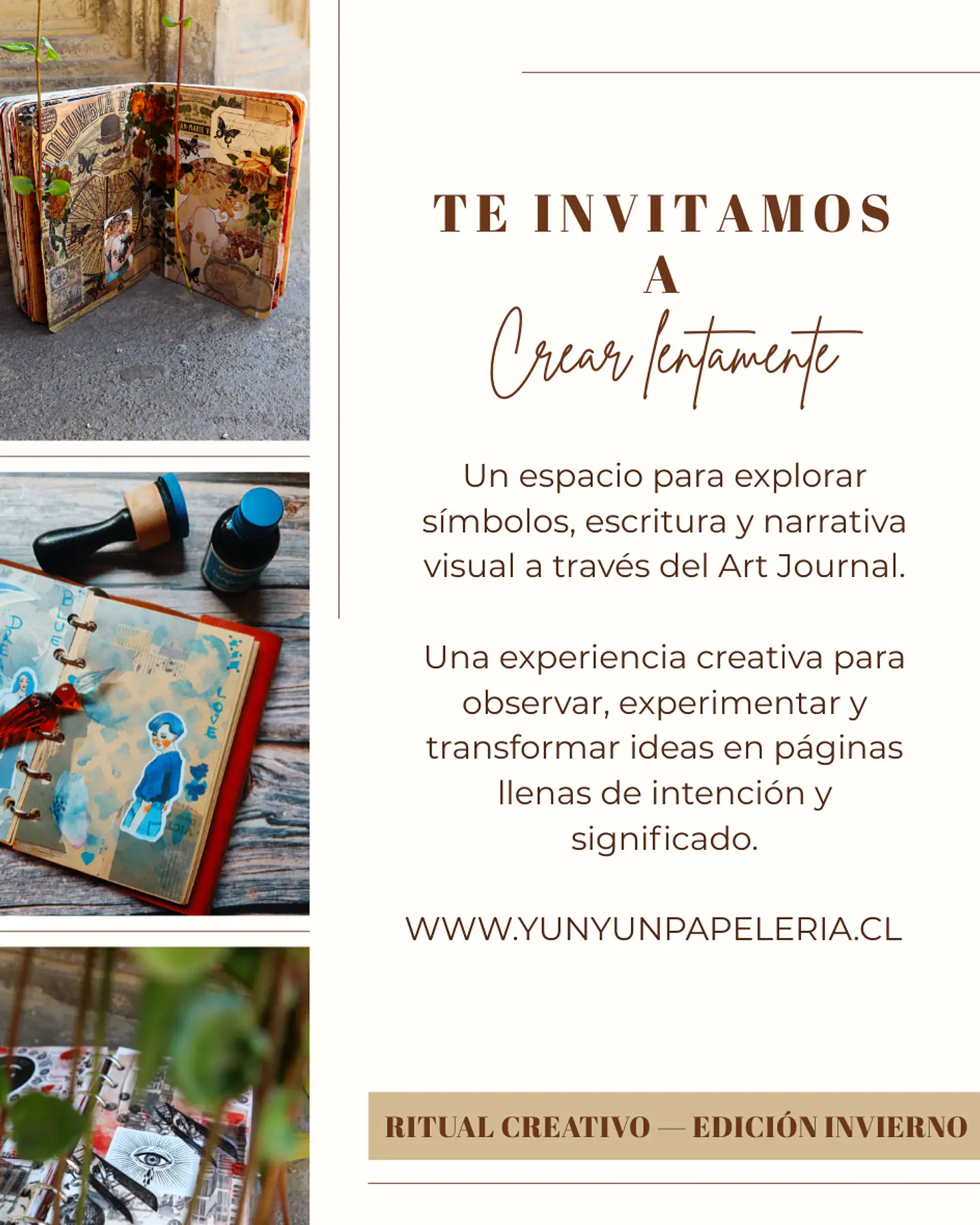 Taller Art Journal: Ritual Creativo — Edición Invierno | 11 de julio - Viña del Mar 6