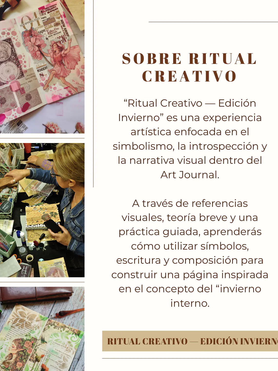Taller Art Journal: Ritual Creativo — Edición Invierno | 11 de julio - Viña del Mar 3