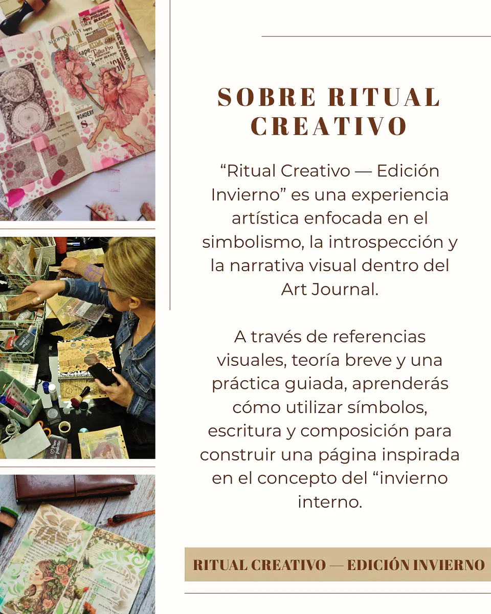 Taller Art Journal: Ritual Creativo — Edición Invierno | 11 de julio - Viña del Mar 3