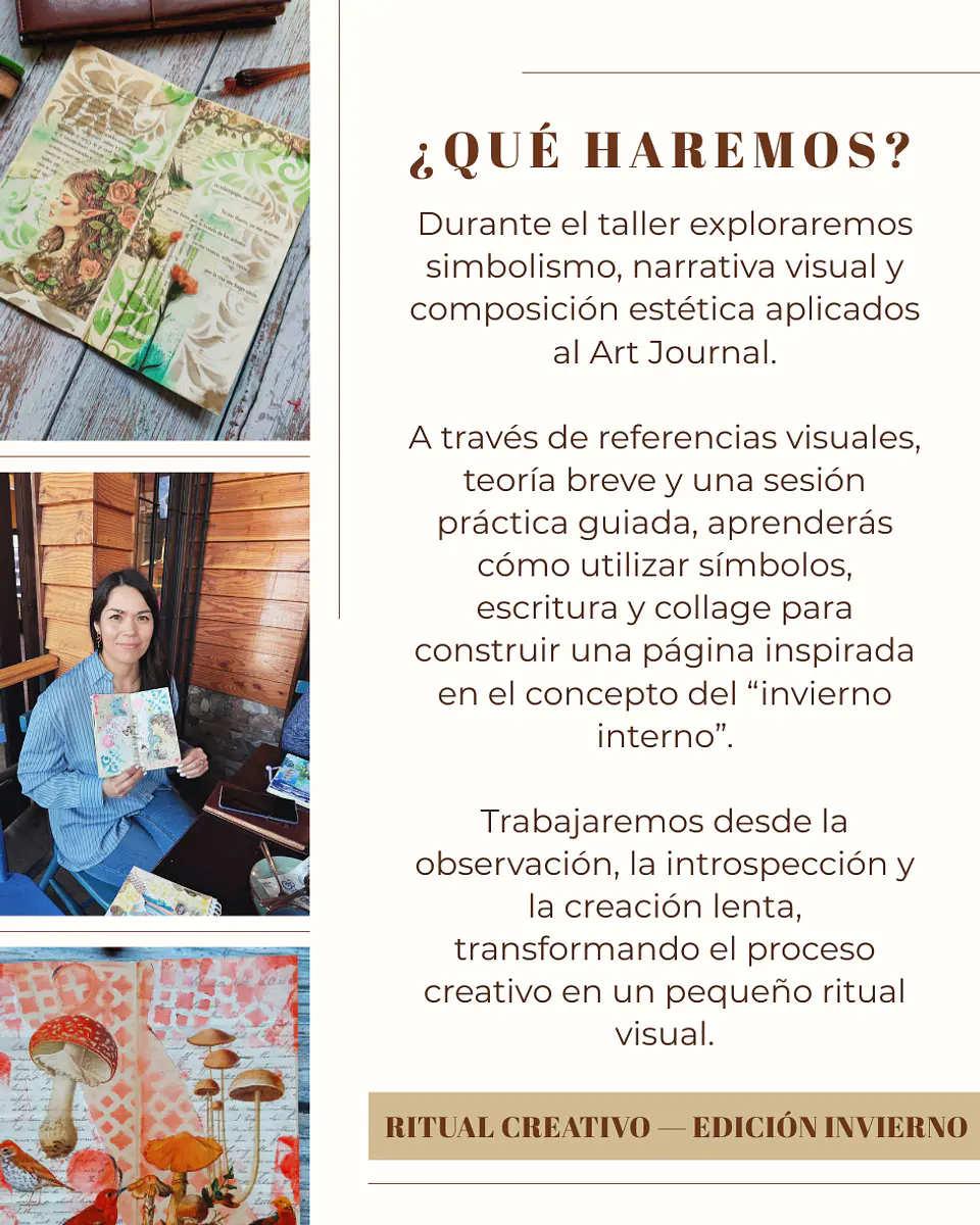 Taller Art Journal: Ritual Creativo — Edición Invierno | 11 de julio - Viña del Mar 5