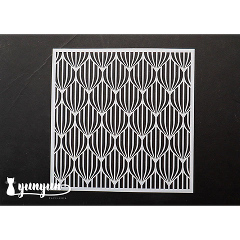 Stencil Diseño 10 - 15x15cm