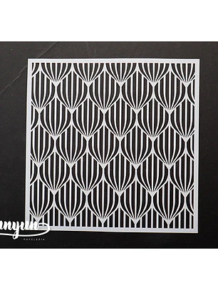 Stencil Diseño 10 - 15x15cm