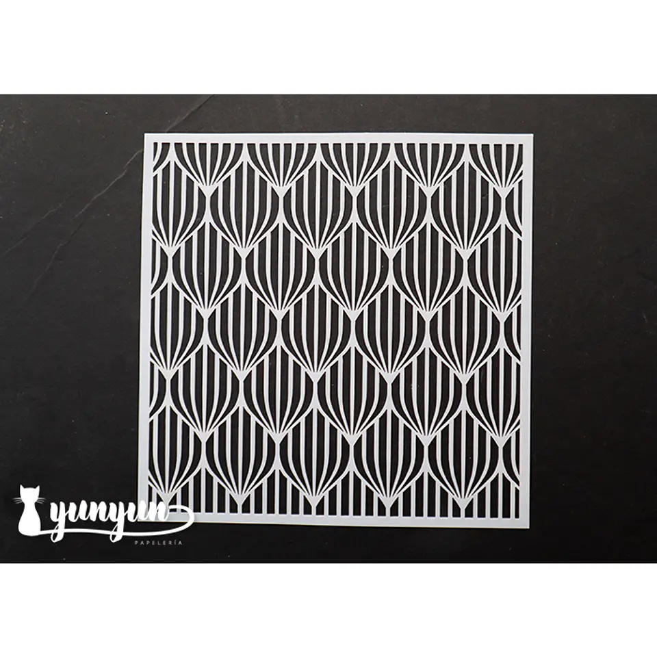 Stencil Diseño 10 - 15x15cm 1