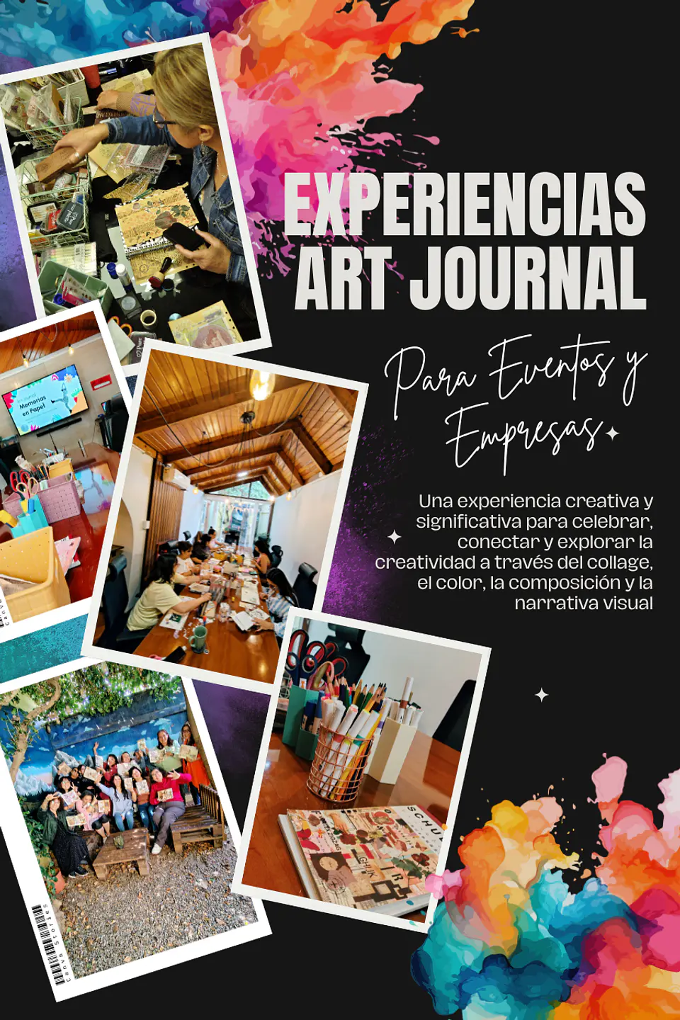 Experiencias de Art Journal para Eventos & Empresas 1