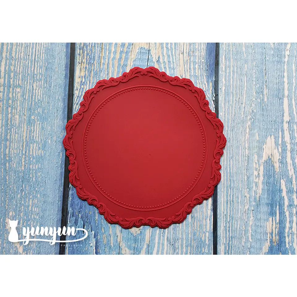 Base Silicona para Sellos de Lacre - Rojo  1
