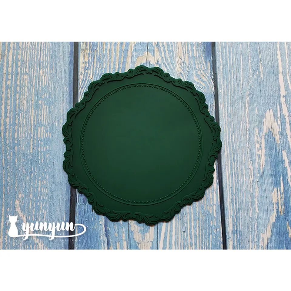 Base Silicona para Sellos de Lacre - Verde Oscuro 1