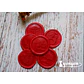 Sello de Lacre Autoadhesivo 10 pzas – Para Packaging y Regalos (Rojo) - Miniatura 4