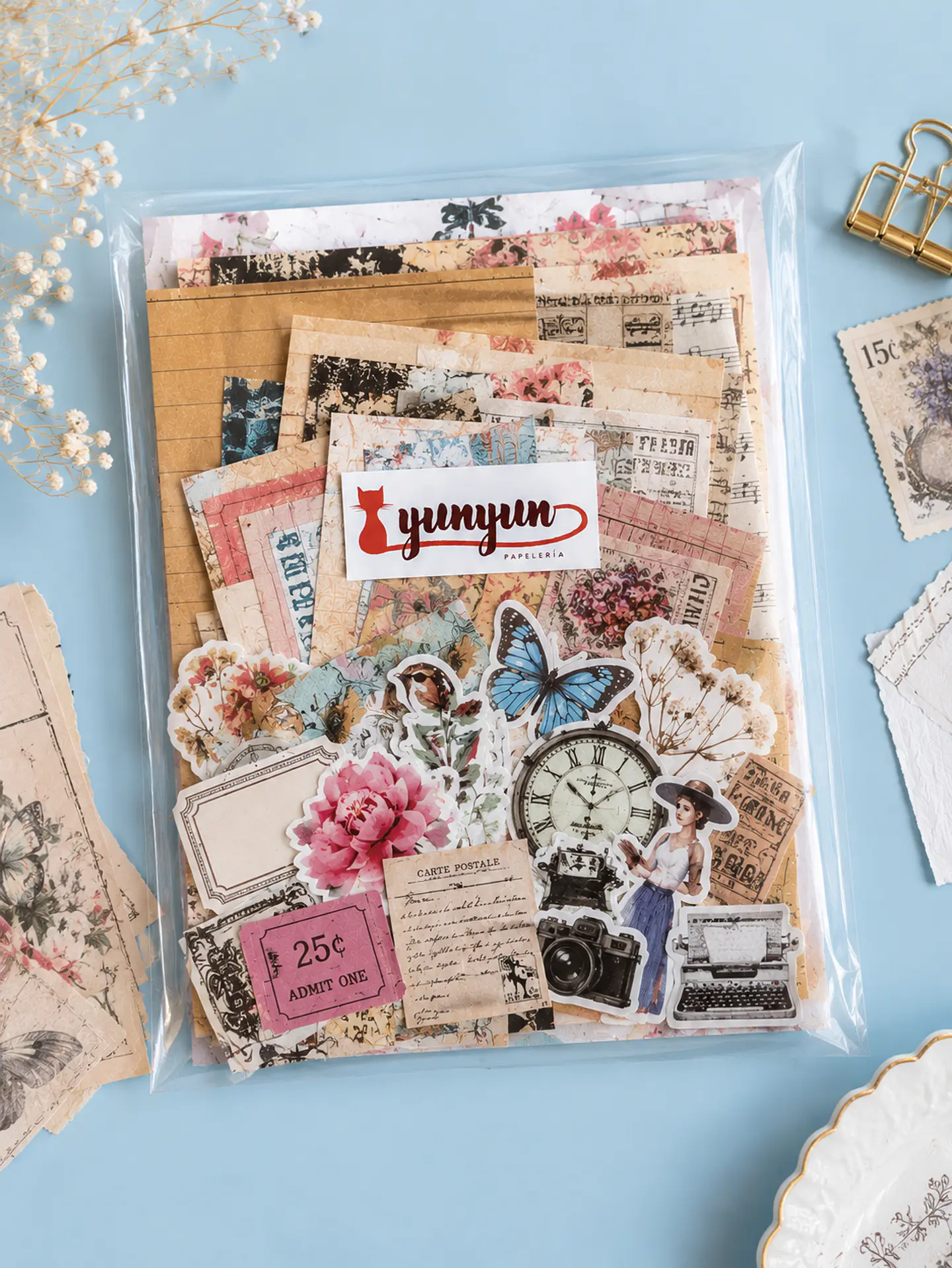 Mini Kit Art Journal: Edición Mix - 60 piezas 1