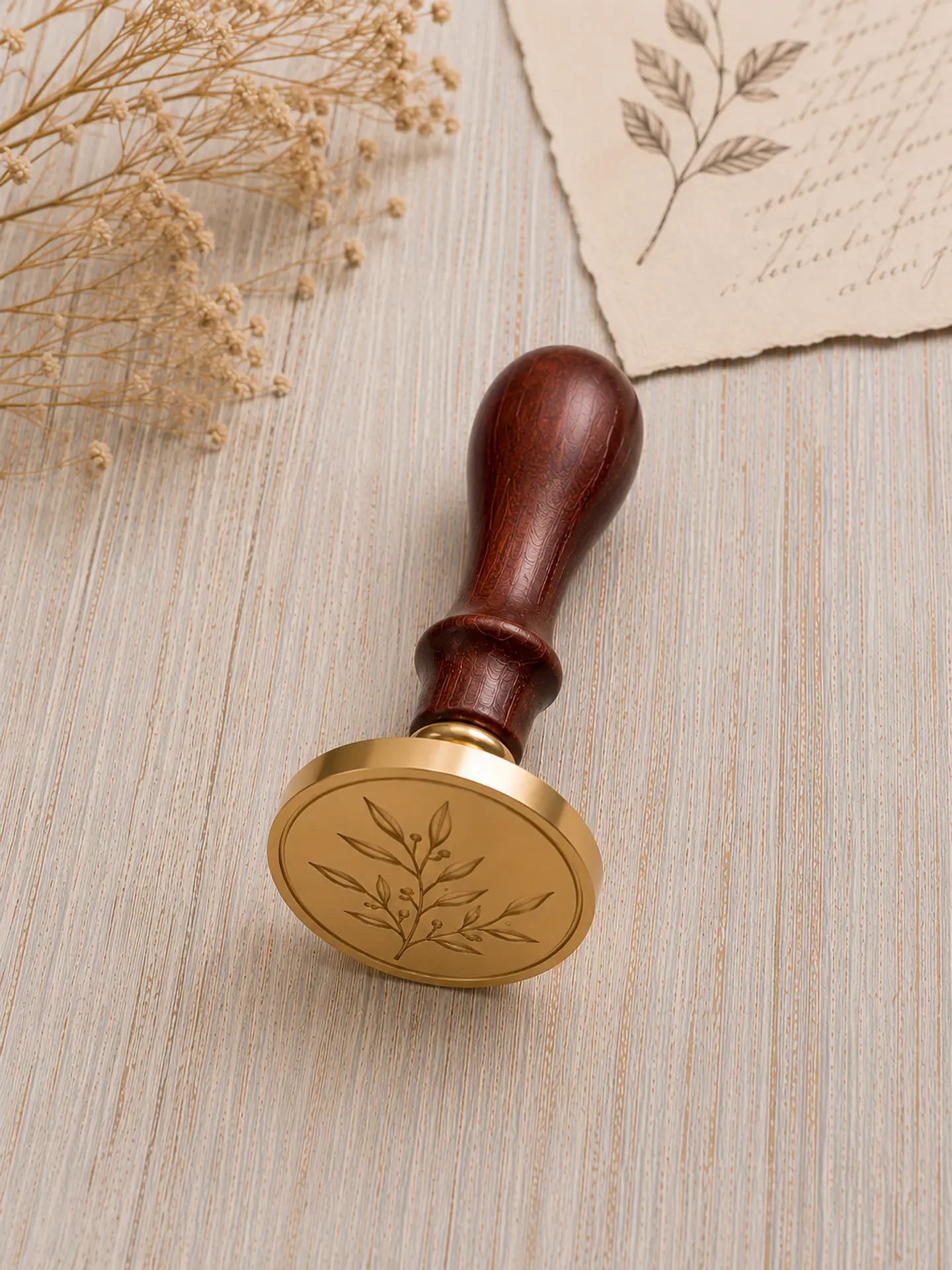 Sellos para lacre Personalizado - 5cm (circular) 1
